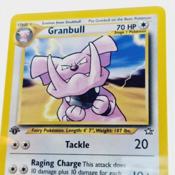 Granbull 1st Edition 037/111 - Neo Genesis 2000 - MGC 8 - Image 3