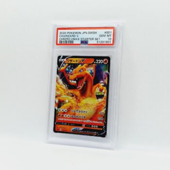 Charizard V 001/021 Starter Set sC Japanese SWSH 2020 - PSA 10 - Image 4