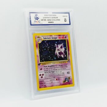 Sabrina's Gengar Gym Heroes 1st Edition Card 14/132 MGC 8 - Image 4