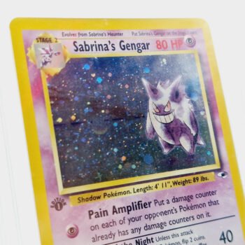 Sabrina's Gengar Gym Heroes 1st Edition Card 14/132 MGC 8 - Image 5