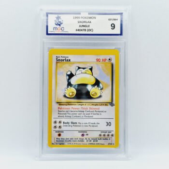 Snorlax (Rare OC Error Card) - Jungle 1999 - MGC 9