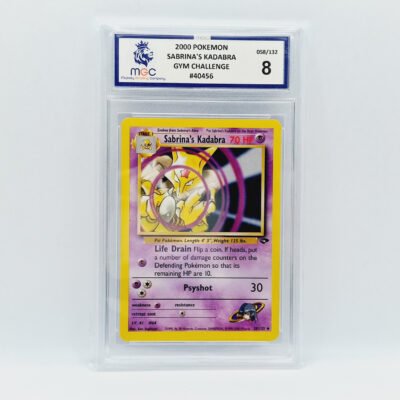 Sabrina's Kadabra 1st Edition 058/132 - Gym Challenge 2000 - MGC 8