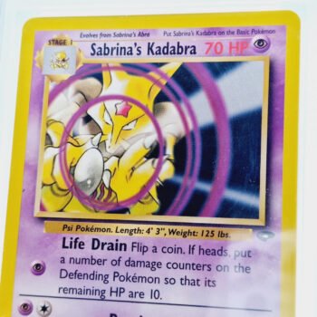 Sabrina's Kadabra 1st Edition 058/132 - Gym Challenge 2000 - MGC 8 - Image 3