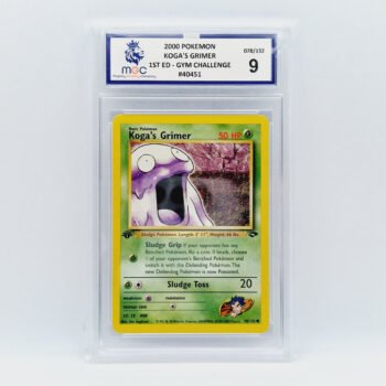 Koga's Grimer 1st Edition 078/132 - Gym Challenge 2000 - MGC 9