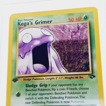 Koga's Grimer 1st Edition 078/132 - Gym Challenge 2000 - MGC 9 - Image 3