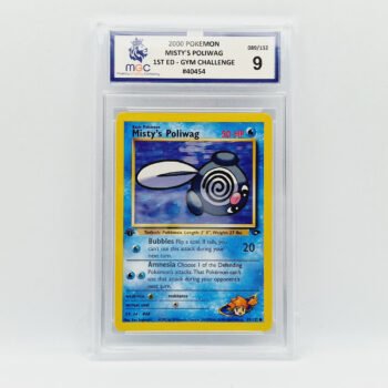 Misty's Poliwag 1st Edition 089/132 - Gym Challenge 2000 - MGC 9
