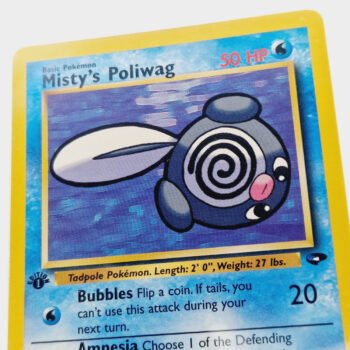 Misty's Poliwag 1st Edition 089/132 - Gym Challenge 2000 - MGC 9 - Image 3