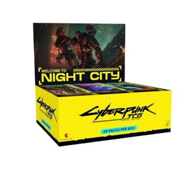 Cyberpunk TCG - Welcome to Night City Retail Booster Display (24 Packs)