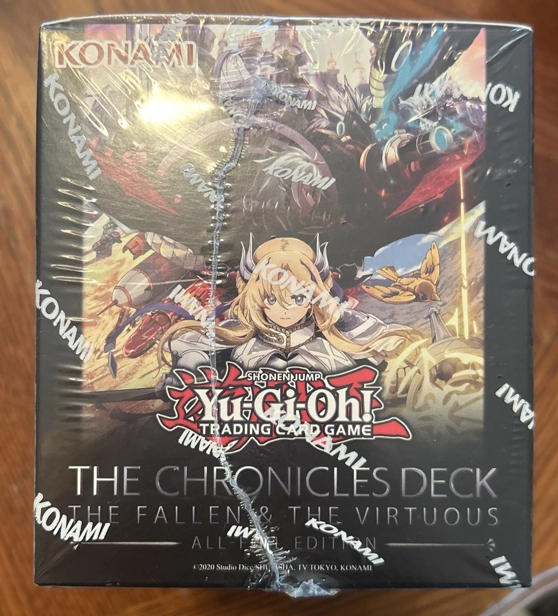 Yu-Gi-Oh - Chronicles Deck The Fallen & The Virtuous Display x8 Sealed Display Case