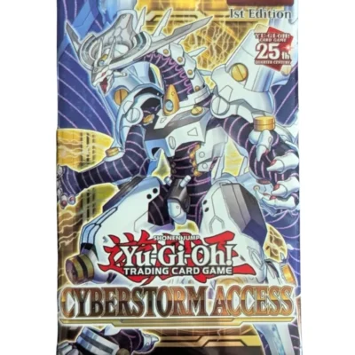 Yugioh Cyberstorm Access Booster Pack 1st Edition New & Sealed